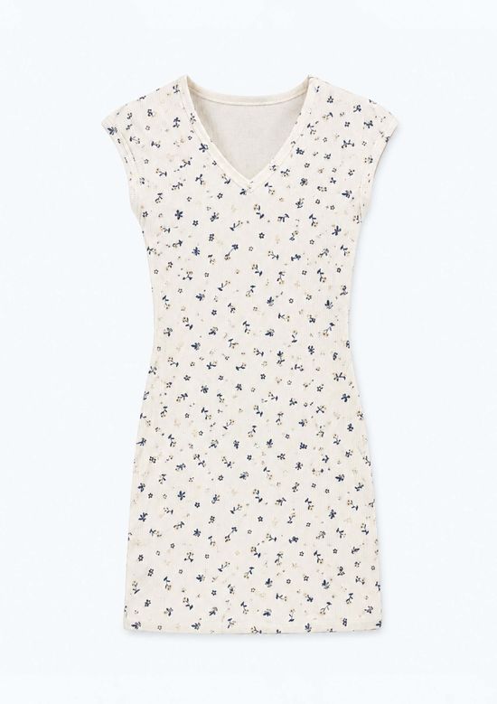 Foto do produto: Vestido Juvenil Curto Decote V - Azul