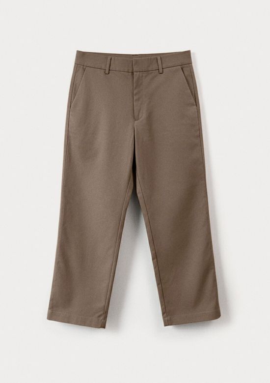 Foto do produto: Calça Feminina Alfaiataria Reta - Marrom