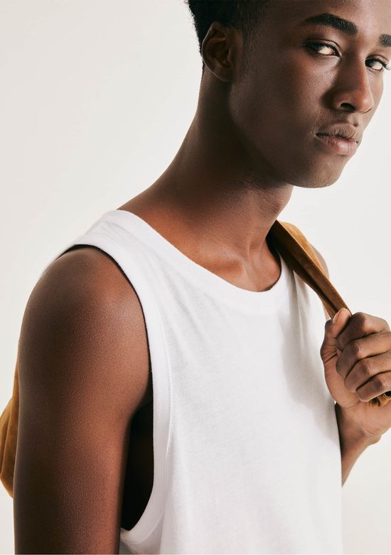 Foto do produto: Regata Básica Masculina World - Branco
