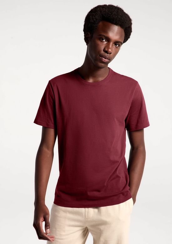 Foto do produto: Camiseta Básica Unissex Manga Curta Regular World - Vermelho