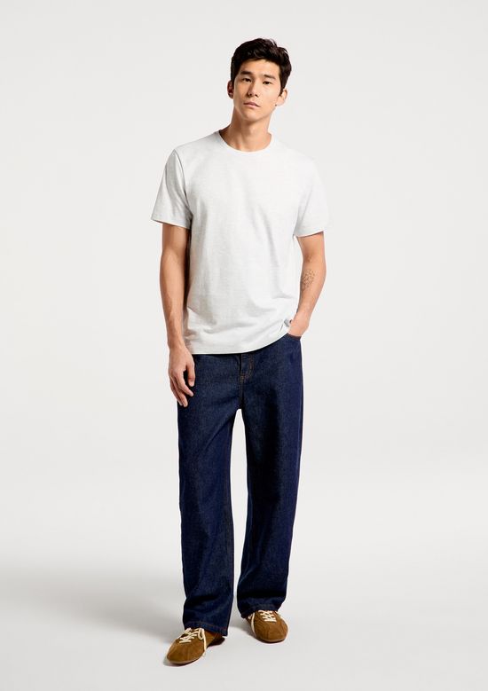 Foto do produto: Camiseta Básica Masculina Comfort Super Cotton - Cinza