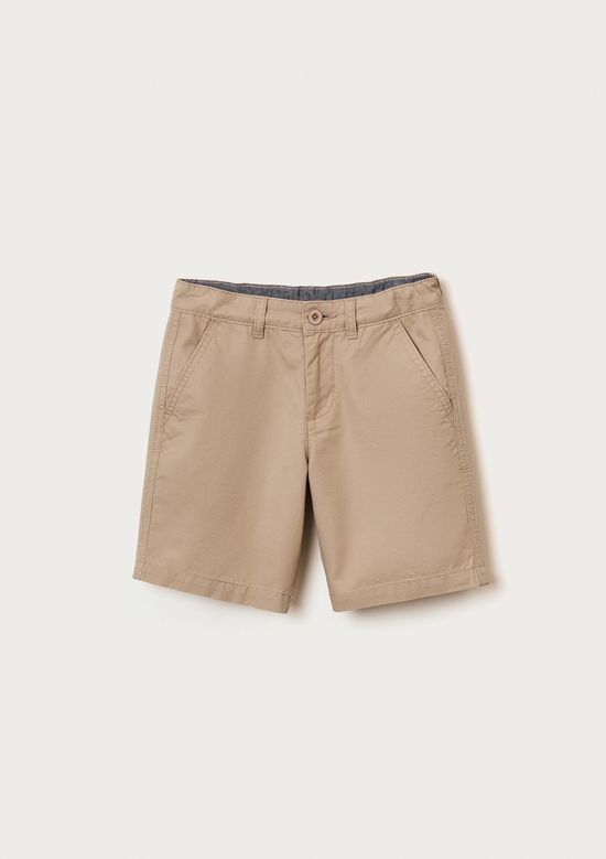Foto do produto: Bermuda Básica Infantil Menino Chino - Bege