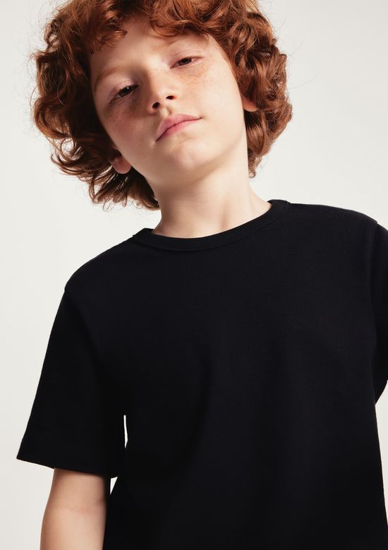 Foto do produto: Camiseta Básica Infantil Unissex Regular - Preto