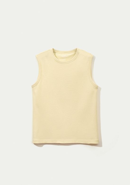 Foto do produto: Regata Básica Infantil Menino Regular - Amarelo