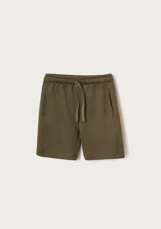 Foto do produto: Bermuda Infantil Menino Em Interlock - Verde