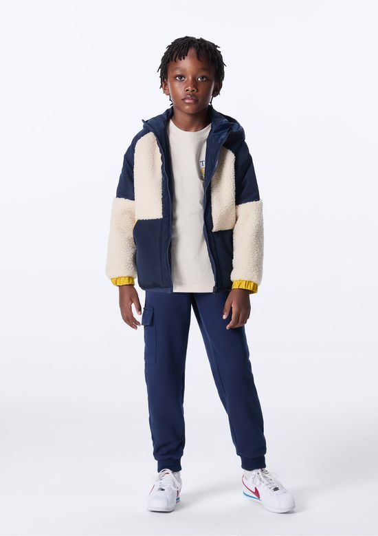 Foto do produto: Calça Infantil Menino Jogger Cós Elástico - Azul