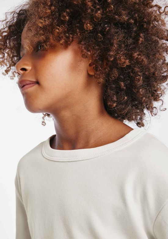 Foto do produto: Camiseta Infantil Menino Manga Longa - Branco
