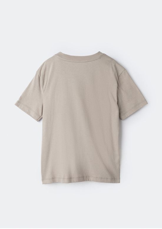Foto do produto: Camiseta Infantil Menino Com Patch - Cinza
