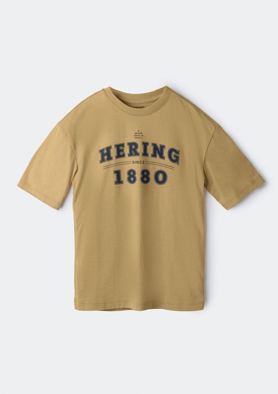 Foto do produto: Camiseta Infantil Menino Com Estampa - Bege