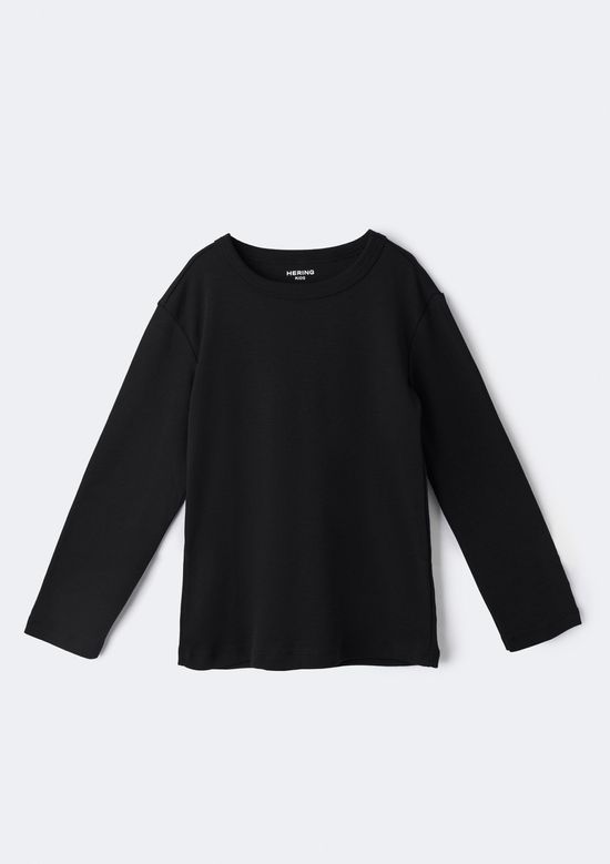 Foto do produto: Camiseta Infantil Menino Manga Longa - Preto