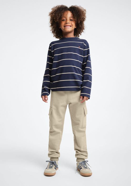 Foto do produto: Camiseta Infantil Menino Manga Longa Estampada - Azul