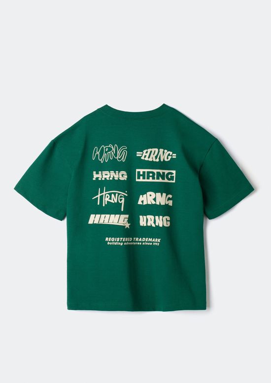 Foto do produto: Camiseta Infantil Menino Manga Curta Com Estampa - Verde