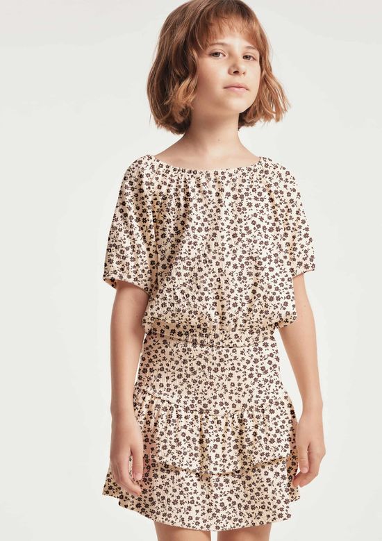 Foto do produto: Blusa Infantil Menina Estampada - Off white