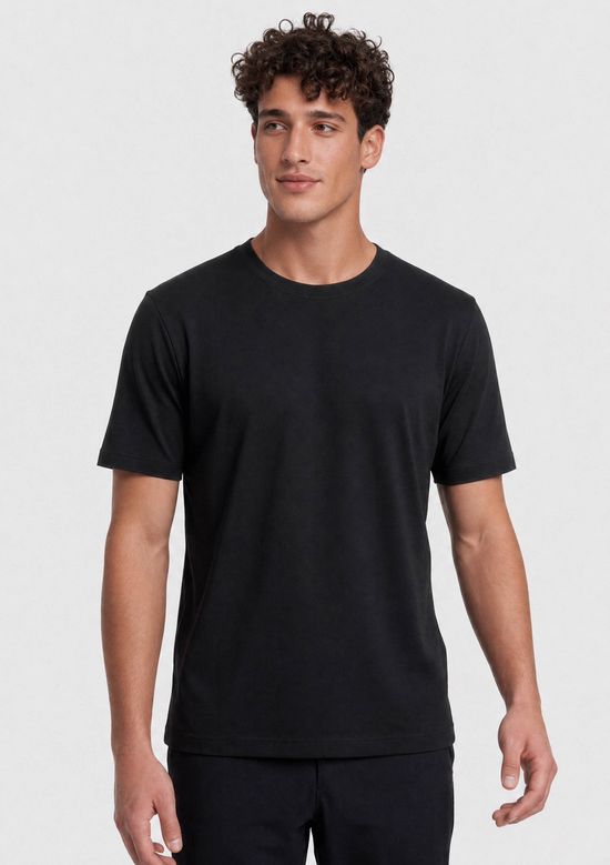 Foto do produto: Camiseta Masculina Manga Curta Segunda Pele Hering Aquece - Preto