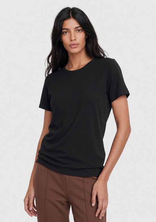 Foto do produto: Camiseta Feminina Manga Curta Segunda Pele Hering Aquece - Preto