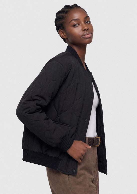 Foto do produto: Jaqueta Feminina Bomber Puffer - Preto