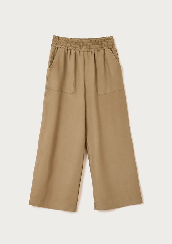 Foto do produto: Calça Infantil Menina Reta Em Peach Touch - Caqui