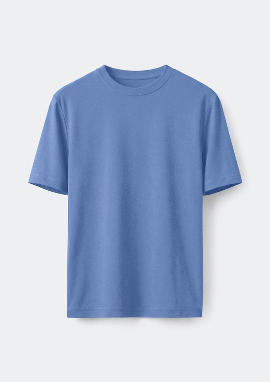 Foto do produto: Camiseta Básica Masculina Comfort Super Cotton - Azul