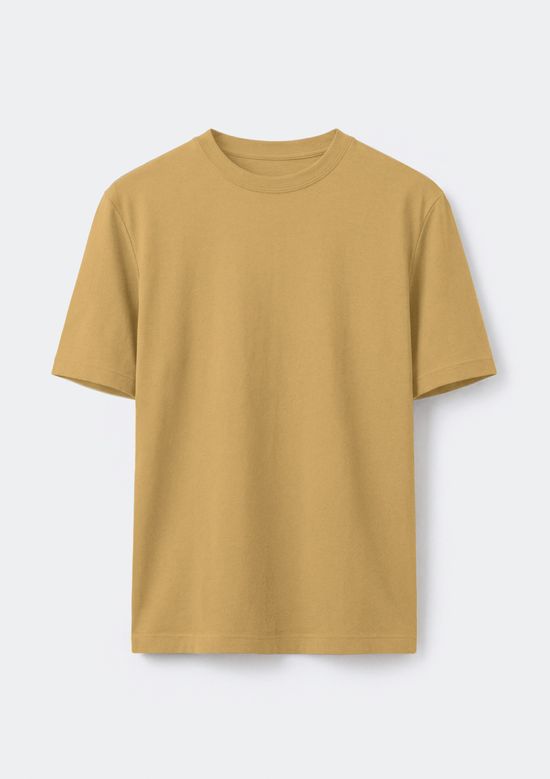 Foto do produto: Camiseta Básica Unissex Manga Curta Regular World - Amarelo