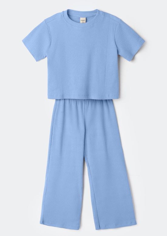 Foto do produto: Conjunto Infantil Menina Amplo - Azul