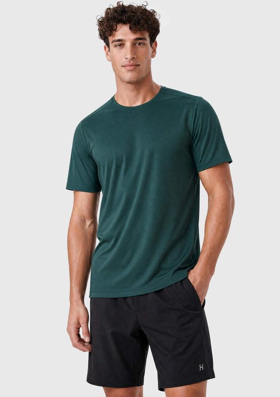 Foto do produto: Camiseta Esportiva Masculina Texturizada - Verde