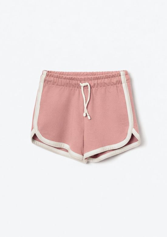 Foto do produto: Shorts Infantil Menina Esportivo Runner - Rosa