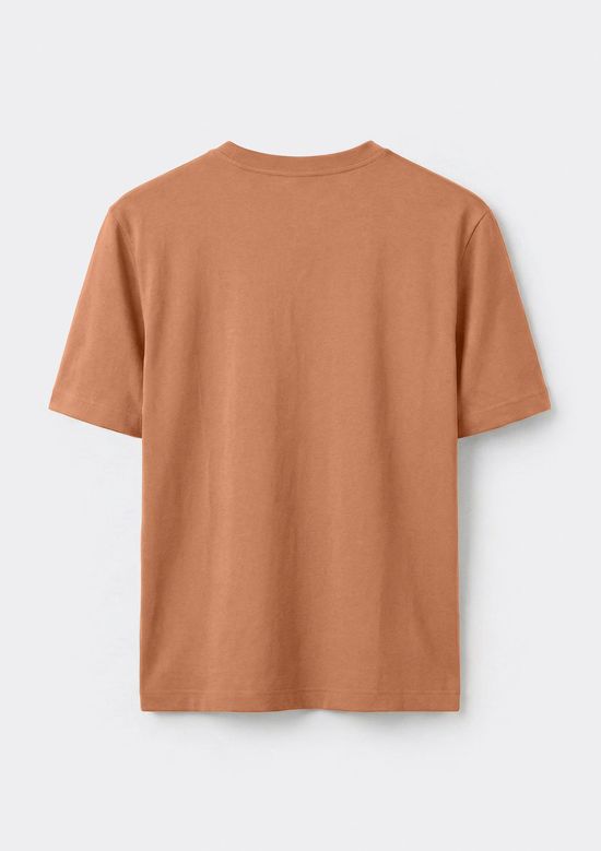 Foto do produto: Camiseta Básica Masculina Comfort Super Cotton - Laranja