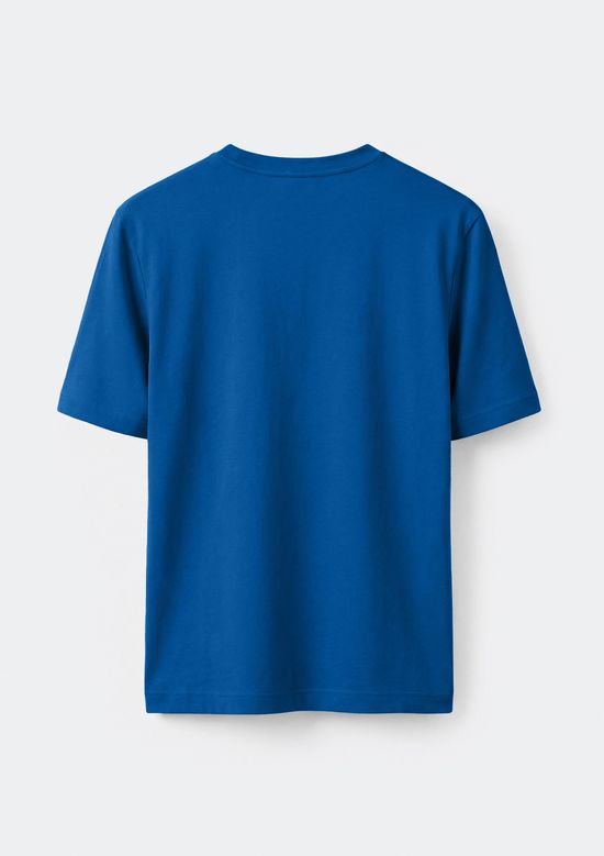 Foto do produto: Camiseta Básica Masculina Manga Curta Slim - Azul