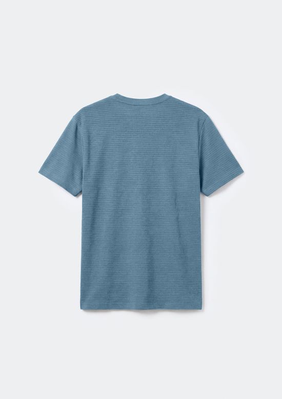 Foto do produto: Camiseta Masculina Texturizada Regular - Azul