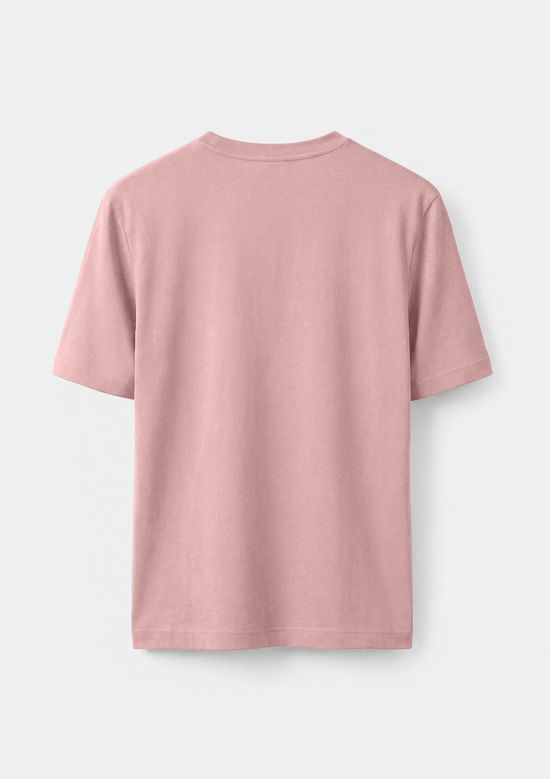Foto do produto: Camiseta Básica Masculina Manga Curta Slim - Rosa