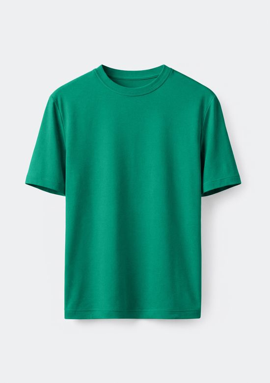 Foto do produto: Camiseta Básica Masculina Manga Curta Slim - Verde