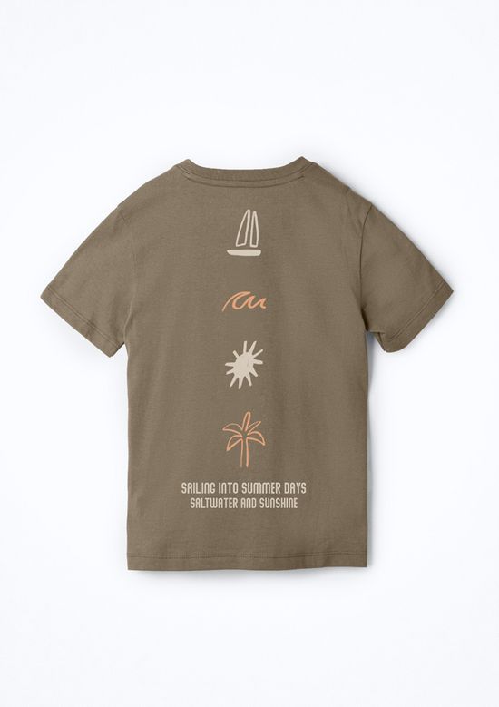 Foto do produto: Camiseta Infantil Menino Regular Estampada - Verde