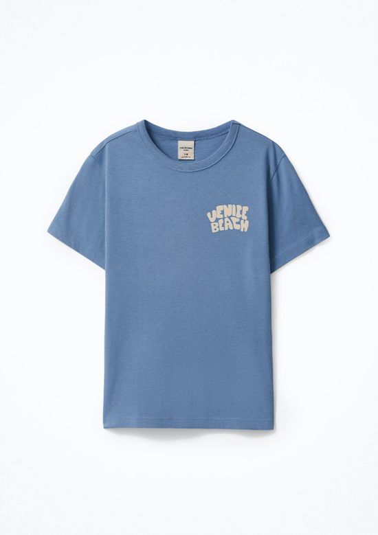 Foto do produto: Camiseta Infantil Menino Regular Estampada - Azul