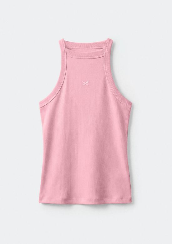 Foto do produto: Regata Feminina Hit Com Bordado - Rosa