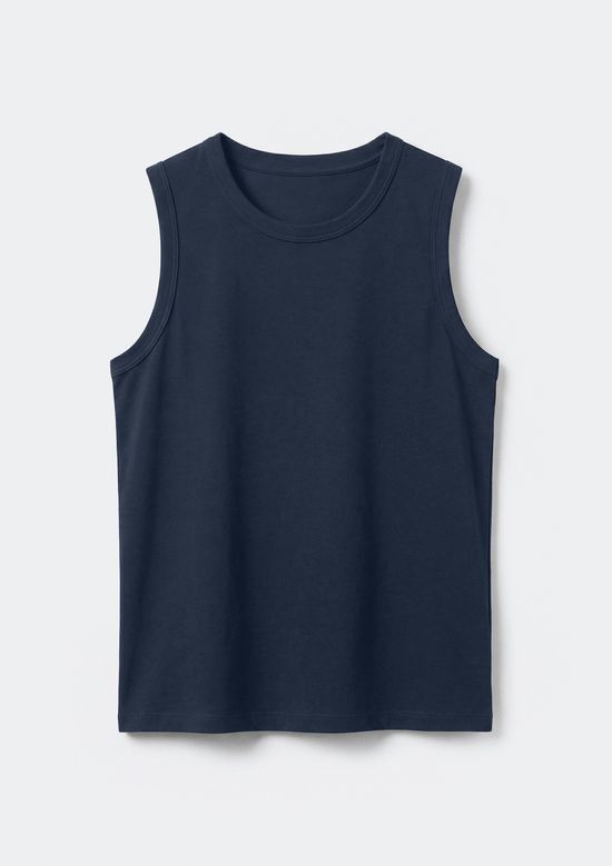 Foto do produto: Regata Básica Masculina Slim - Azul