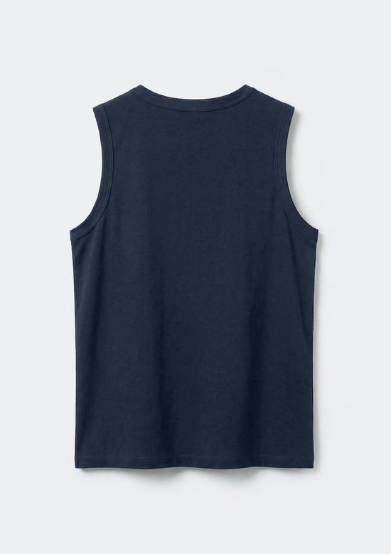 Foto do produto: Regata Básica Masculina Slim - Azul