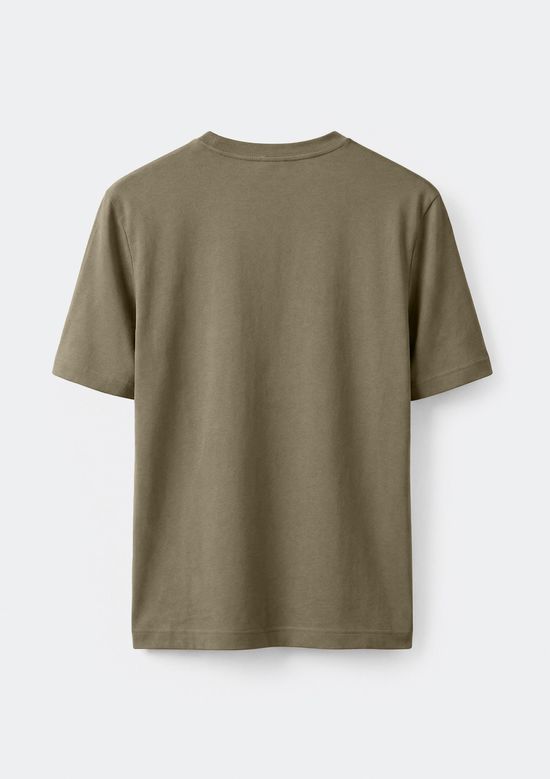 Foto do produto: Camiseta Básica Masculina Manga Curta Slim - Verde