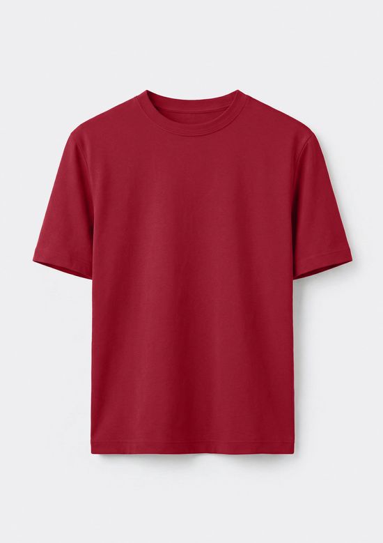 Foto do produto: Camiseta Básica Masculina Comfort Super Cotton - Vermelho