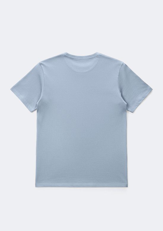 Foto do produto: Camiseta Básica Masculina Manga Curta Pima - Azul