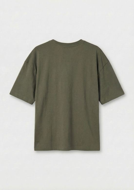 Foto do produto: Camiseta Infantil Menino Oversized Bordada - Verde