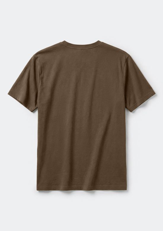 Foto do produto: Camiseta Masculina Manga Curta Com Estampa - Marrom