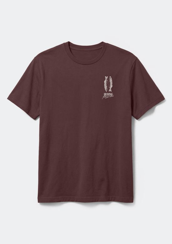 Foto do produto: Camiseta Masculina Manga Curta Com Estampa - Vinho
