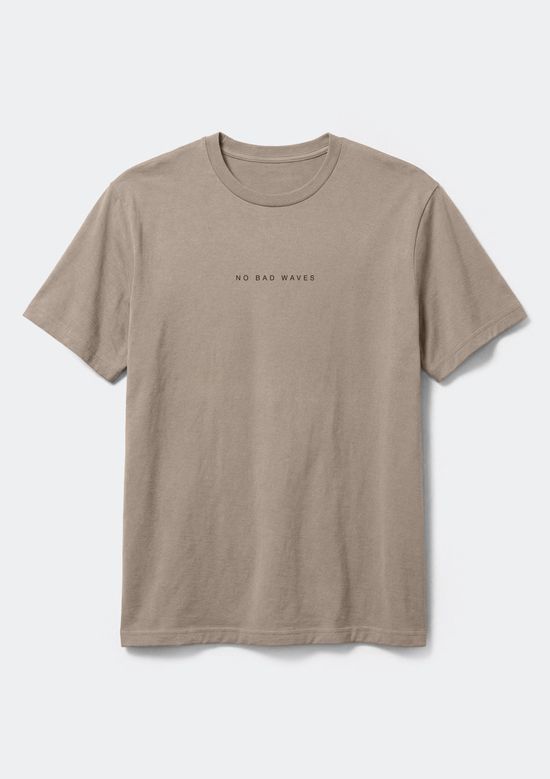 Foto do produto: Camiseta Masculina Manga Curta Com Estampa - Bege