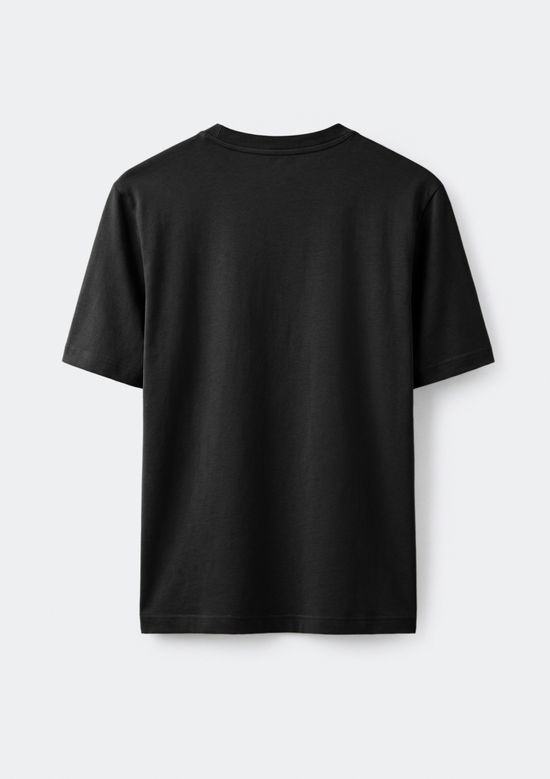 Foto do produto: Camiseta Básica Masculina World Com Bordado - Preto