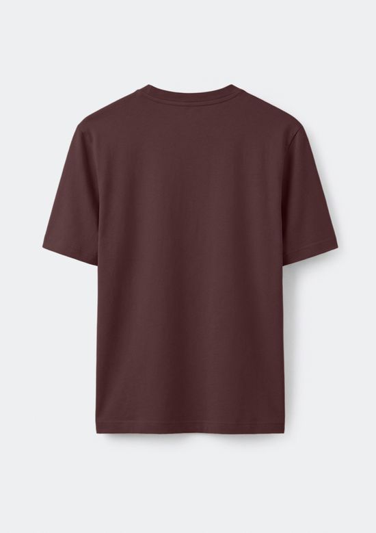 Foto do produto: Camiseta Básica Masculina World Com Bordado - Vinho