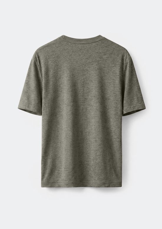 Foto do produto: Camiseta Básica Masculina World Com Bordado - Verde