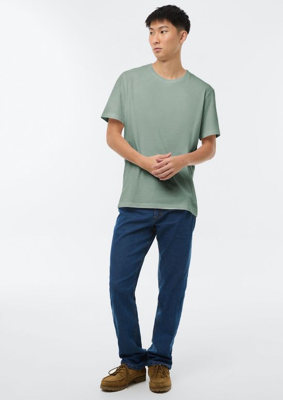 Foto do produto: Camiseta Básica Unissex Manga Curta Regular World - Verde