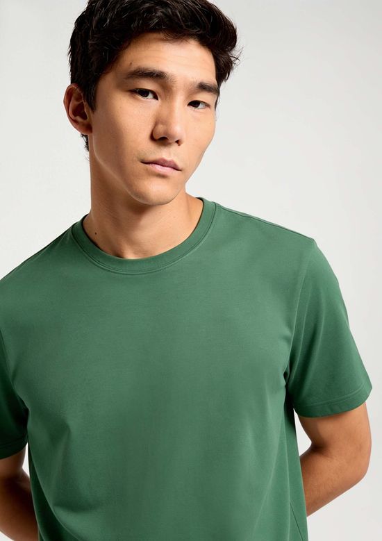 Foto do produto: Camiseta Básica Masculina Comfort Super Cotton - Verde