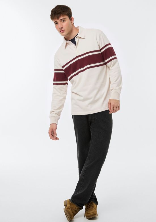 Foto do produto: Camisa Polo Masculina Comfort Fio Tinto - Vinho
