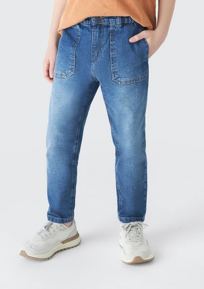 Calça Jeans GAP Reta Estonada Azul - Faz a Boa!